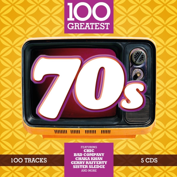 Сбoрник - 100 Greatest 70's [5CD] (2017) FLAC